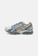 ASICS Men's GEL-Nimbus 9 - Sportstyle Sneakers - Oatmeal/Ironclad 14