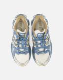 ASICS Men's GEL-Nimbus 9 - Sportstyle Sneakers - Oatmeal/Ironclad 6.5