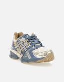 ASICS Men's GEL-Nimbus 9 - Sportstyle Sneakers - Oatmeal/Ironclad 6.5