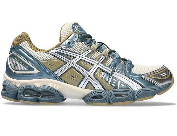 ASICS Men's GEL-Nimbus 9 - Sportstyle Sneakers - Oatmeal/Ironclad 6.5
