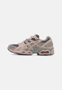 ASICS Men's GEL-Nimbus 9 - Sportstyle Sneakers - Obsidian Grey/Moonrock 14