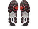 ASICS Men's GEL-Nimbus 9 - Sportstyle Sneakers - Pure Silver/Classic Red 14