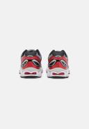 ASICS Men's GEL-Nimbus 9 - Sportstyle Sneakers - Pure Silver/Classic Red 14