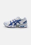ASICS Men's GEL-Nimbus 9 - Sportstyle Sneakers - White/Indigo Blue 14