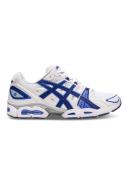 ASICS Men's GEL-Nimbus 9 - Sportstyle Sneakers - White/Indigo Blue 4