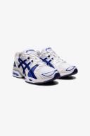 ASICS Men's GEL-Nimbus 9 - Sportstyle Sneakers - White/Indigo Blue 5.5