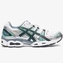 ASICS Men's GEL-Nimbus 9 - Sportstyle Sneakers - White/Pure Silver 10.5