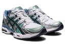 ASICS Men's GEL-Nimbus 9 - Sportstyle Sneakers - White/Pure Silver 4.5