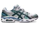 ASICS Men's GEL-Nimbus 9 - Sportstyle Sneakers - White/Pure Silver 5.5