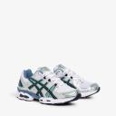 ASICS Men's GEL-Nimbus 9 - Sportstyle Sneakers - White/Pure Silver 7