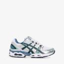 ASICS Men's GEL-Nimbus 9 - Sportstyle Sneakers - White/Pure Silver 7
