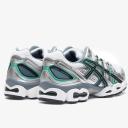 ASICS Men's GEL-Nimbus 9 - Sportstyle Sneakers - White/Pure Silver 9.5