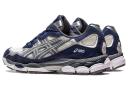 ASICS Men's GEL-NYC - Sportstyle Sneakers - Cream/Steel Grey 4