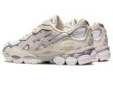 ASICS Men's Gel-NYC - Sportstyle Sneakers - White/Oyster Grey 4.5