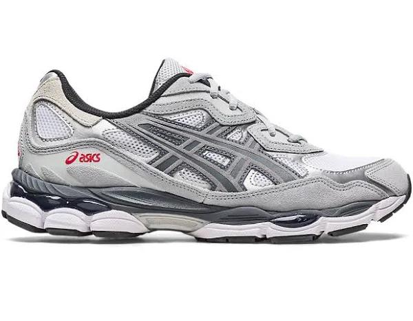 ASICS Men's Gel-NYC - Sportstyle Sneakers - white/steel Grey 14