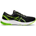 ASICS Men's GEL-Pulse 13 - Running Shoes - Black/Hazard Green 9.5