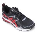 ASICS - Men's GEL-Quantum 180 6 Running Shoe - Black/Classic Red - Size 12 US