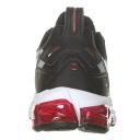 ASICS - Men's GEL-Quantum 180 6 Running Shoe - Black/Classic Red - Size 12 US