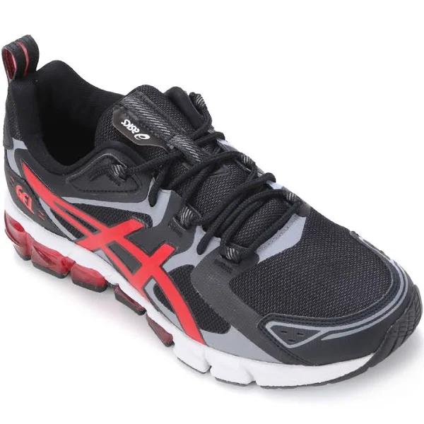 ASICS - Men's GEL-Quantum 180 6 Running Shoe - Black/Classic Red - Size 12 US
