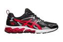 ASICS Men's GEL-Quantum 180 6 Running Shoes (Black/Classic Red, Size 13 US)