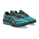 ASICS Men's Gel-Quantum 180 VII - Sportstyle Sneakers - Black/Lagoon 7.5