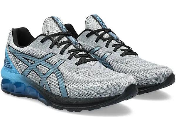 ASICS Men's Gel-Quantum 180 VII - Sportstyle Sneakers - Sheet Rock/Dolphin Blue 12.5