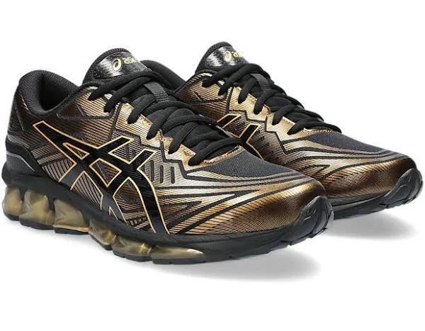 ASICS Men's Gel-Quantum 360 VII - Sportstyle Sneakers - Black/Pure Gold 14