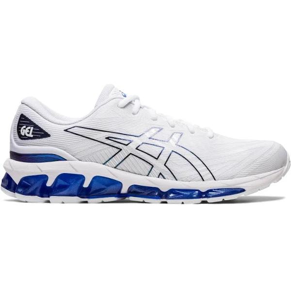 ASICS Men's Gel-Quantum 360 VII - Sportstyle Sneakers - White/Illusion Blue 8.5