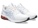 ASICS Men's Gel-Quantum 90 IV - Sportstyle Sneakers - White/Illusion Blue 12.5