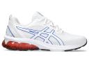 ASICS Men's Gel-Quantum 90 IV - Sportstyle Sneakers - White/Illusion Blue 12.5