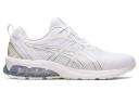 ASICS Men's GEL-Quantum 90 IV - Sportstyle Sneakers - White/Sheet Rock 7.5