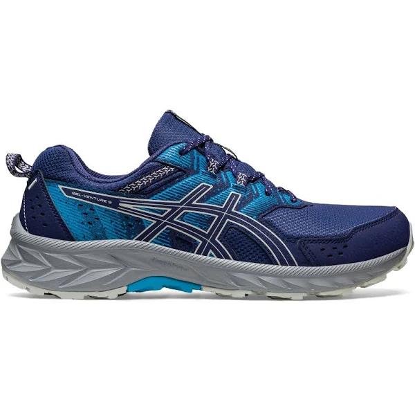 ASICS Men's GEL-Venture 9 - Trail Running Shoes - Indigo blue/light Sage 9.5