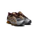 Asics Men's Golden Burgundy Gray Gel-Quantum Kinetic Sneakers