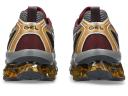 Asics Men's Golden Burgundy Gray Gel-Quantum Kinetic Sneakers