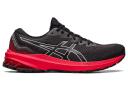 ASICS Men's GT-1000 11 - Running Shoes - Black/Electric Red 7.5