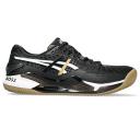 ASICS Men's Hugo Boss x Gel-Resolution 9 Clay (Herringbone) - Black/Camel 6