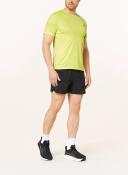 ASICS Men's Icon Short Sleeved Top - Glow Yellow/Performance Black L
