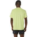 ASICS Men's Icon Short Sleeved Top - Glow Yellow/Performance Black S