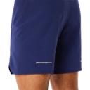 ASICS Men's Road 2-N-1 7 Inch Short - Indigo Blue/Indigo Blue S