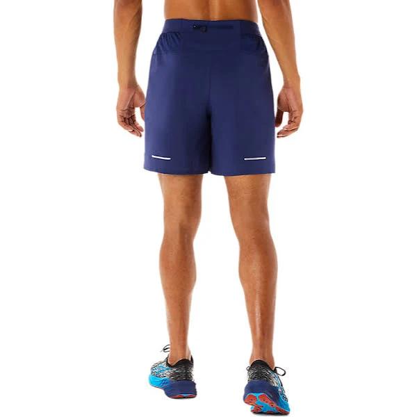ASICS Men's Road 2-N-1 7 Inch Short - Indigo Blue/Indigo Blue S