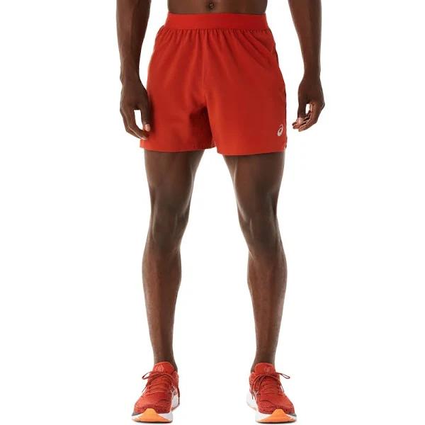 ASICS Men's Road 5 Inch Short - Spice Latte S
