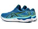 ASICS Men's Running Shoe Azure & Amber GEL-Nimbus 24 Running Shoe 10 D