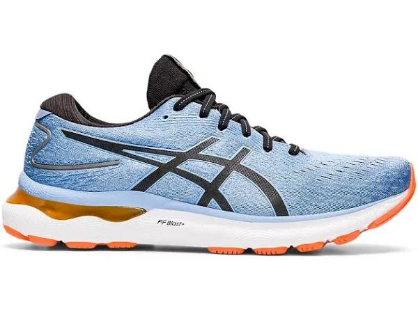ASICS Men's Running Shoe Azure & Amber GEL-Nimbus 24 Running Shoe 10 D