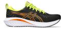 ASICS Men's Sneaker Black & Bright Orange GEL-Excite 10 Sneaker 9.5