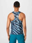 ASICS Men's Ventilate Actibreeze Singlet - Azure/Performance Black M