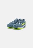 ASICS Men Shoes Solution Speed FF 2 Tennis Shoes - Steel Blue/Hazard Green 9.5