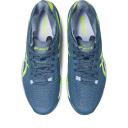 ASICS Men Shoes Solution Speed FF 2 Tennis Shoes - Steel Blue/Hazard Green 9.5