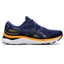 ASICS | Mens GEL-Cumulus 24 2E-Wide (Deep OCEAN/AMBER) 11.5
