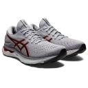 ASICS | Mens GEL-Nimbus 24 (Sheet Rock/Cherry Tomato) 10.5