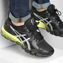 ASICS | Mens GEL-Quantum 180 6 (Black/Pure Silver) 11